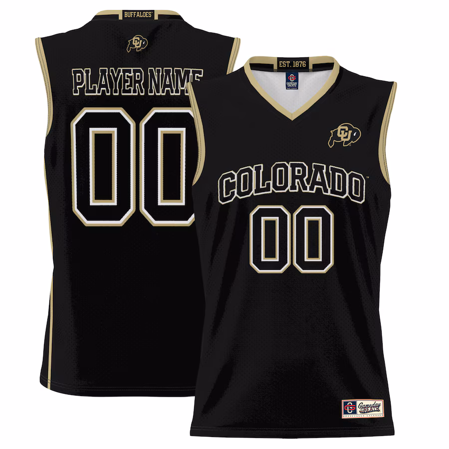 Colorado Buffaloes GameDay Greats Youth NIL Pick-A-Player Lightweight Basketball Jersey - Black - ujerseystore