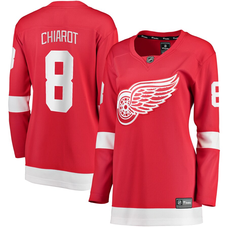 Women's Detroit Red Wings Ben Chiarot Fanatics Branded Red Home Breakaway Player Jersey - ujerseystore