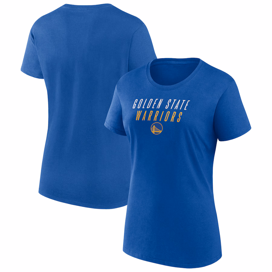 Women's Golden State Warriors  Fanatics Royal T-Shirt - ujerseystore