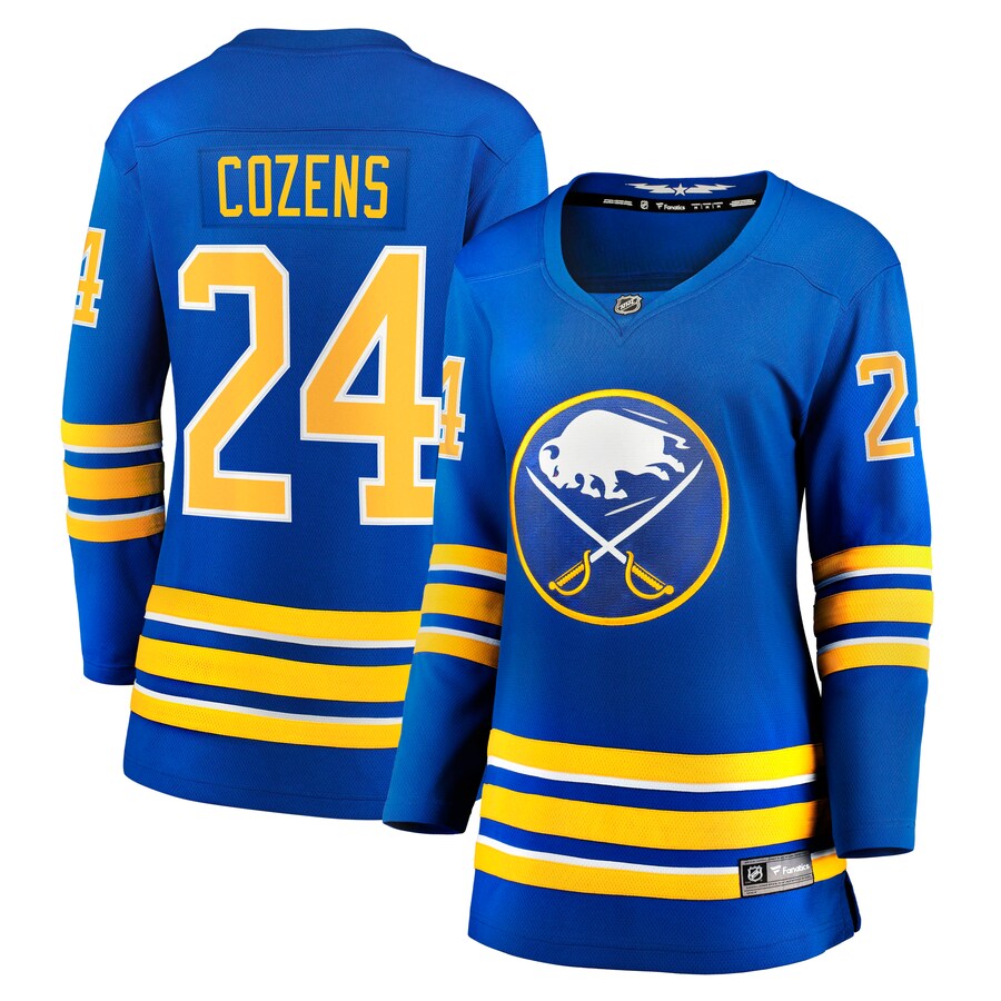 Women's Buffalo Sabres Dylan Cozens Fanatics Branded Royal Home Breakaway Player Jersey - ujerseystore