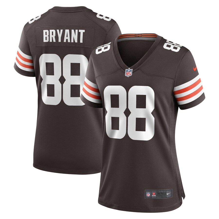 Women's Cleveland Browns Harrison Bryant Nike Brown Game Jersey - ujerseystore
