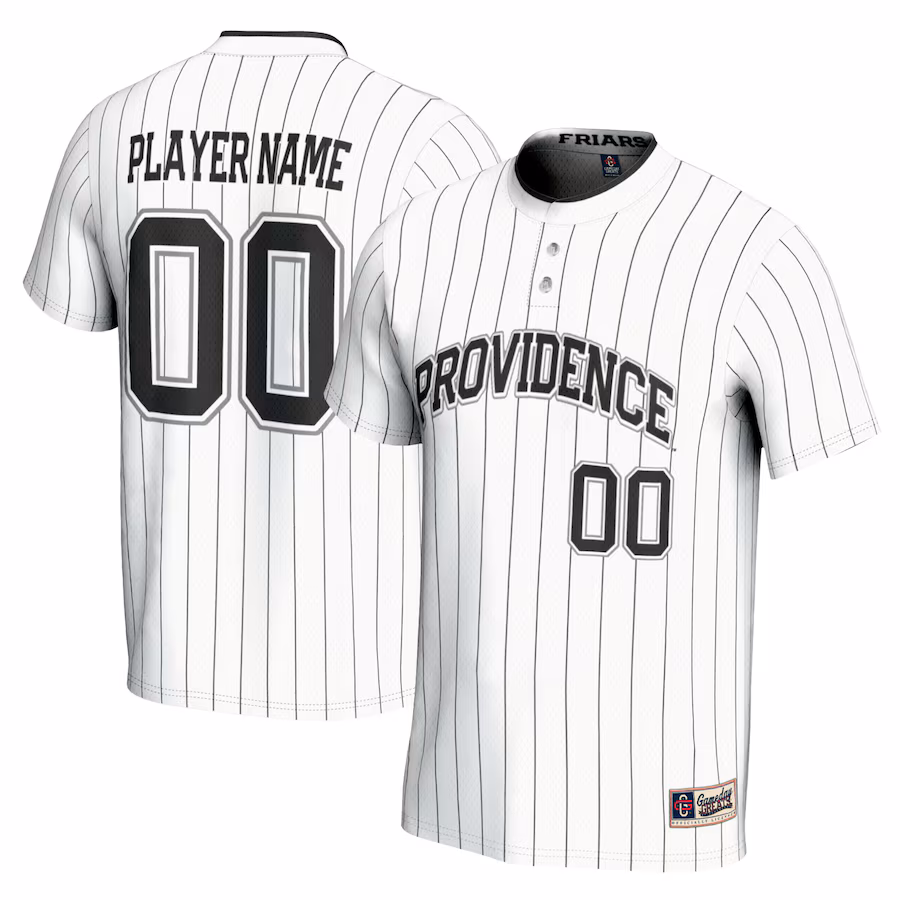 Providence Friars GameDay Greats Unisex NIL Pick-A-Player Softball Lightweight Jersey - White - ujerseystore