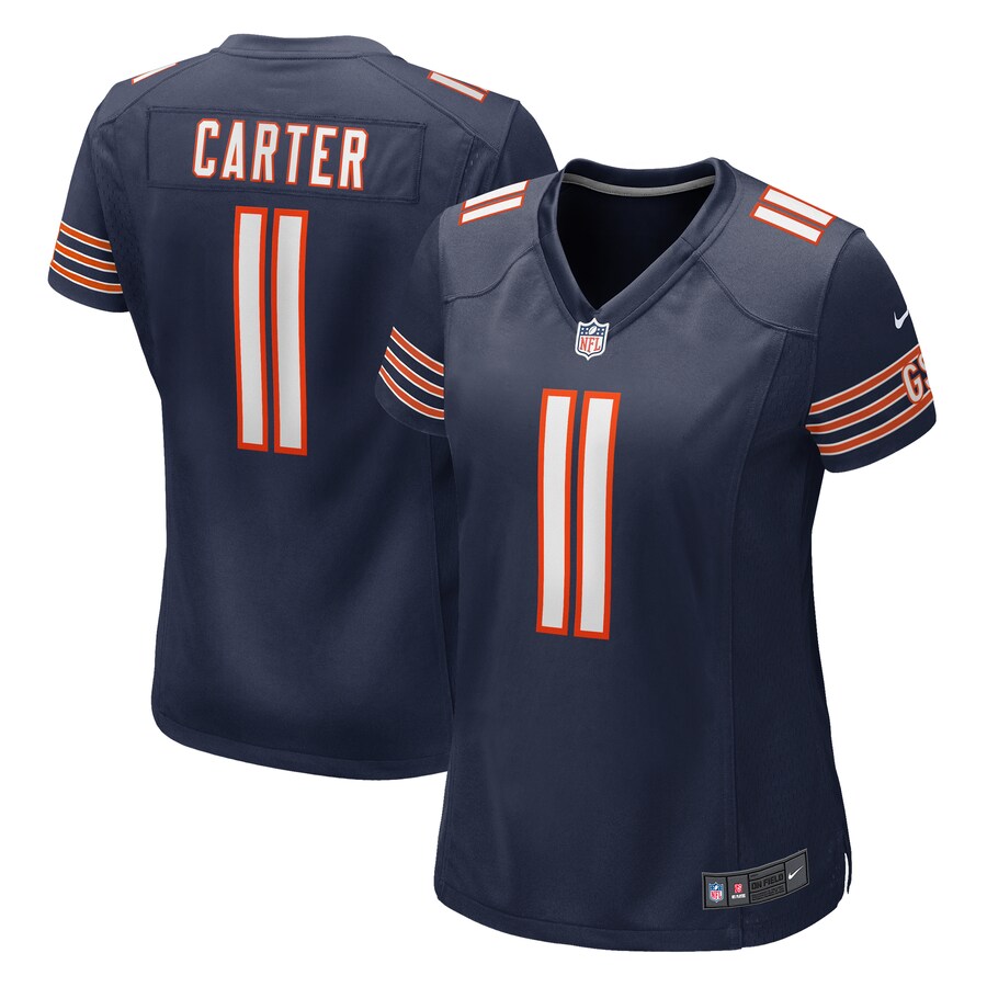 Women's Chicago Bears DeAndre Carter Nike Navy Game Jersey - ujerseystore