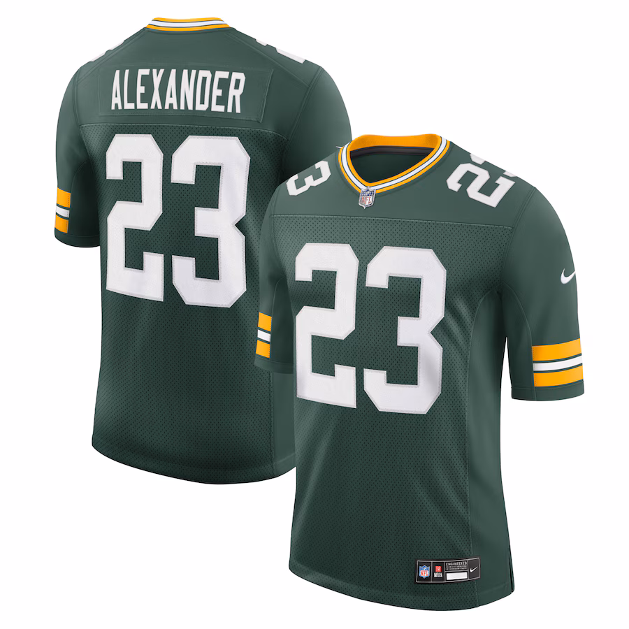 Men's Green Bay Packers Jaire Alexander Nike Green  Vapor Untouchable Limited Jersey - ujerseystore