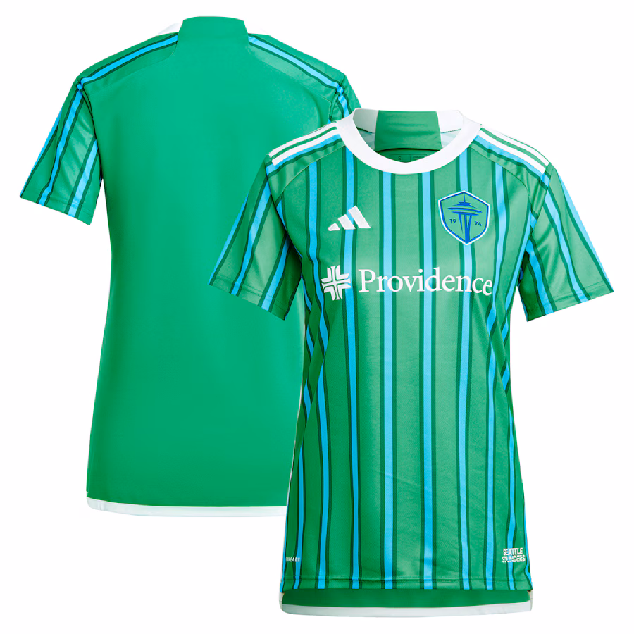 Women's Seattle Sounders FC  adidas Green 2024 The Anniversary Kit Replica Jersey - ujerseystore