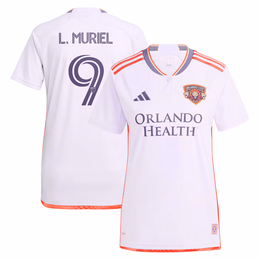 Women's Orlando City SC Luis Muriel adidas Purple 2024 Legacy Kit Replica Player Jersey - ujerseystore