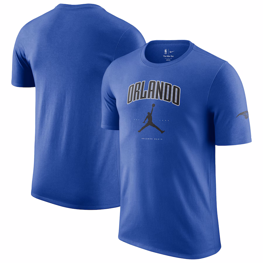 Unisex Orlando Magic Jordan Brand Blue Essential Cities T-Shirt - ujerseystore