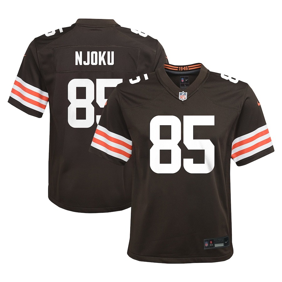 Youth Cleveland Browns David Njoku Nike Brown Game Jersey - ujerseystore