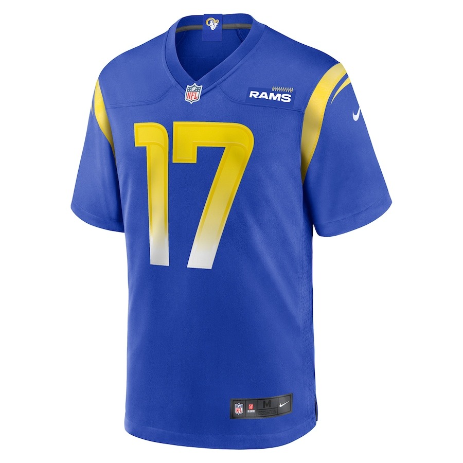 Men's Los Angeles Rams Puka Nacua Nike Royal Home Game Jersey - ujerseystore