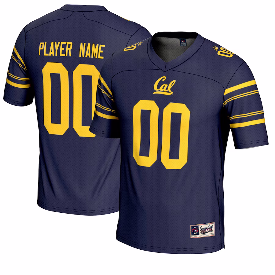 Cal Bears GameDay Greats Youth NIL Pick-A-Player Football Jersey - Navy - ujerseystore