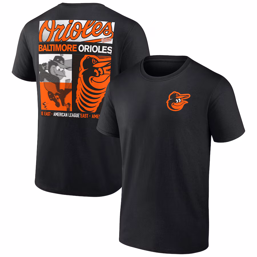 Men's Baltimore Orioles Black In Good Graces T-Shirt - ujerseystore