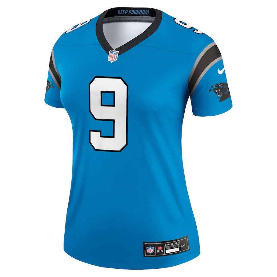 Women's Carolina Panthers Bryce Young Nike Blue  Legend Jersey - ujerseystore