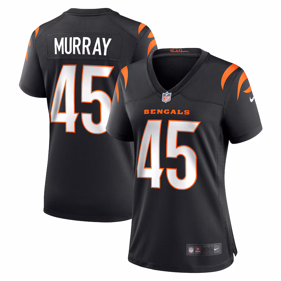 Women's Cincinnati Bengals Tyler Murray Nike  Black Team Game Jersey - ujerseystore