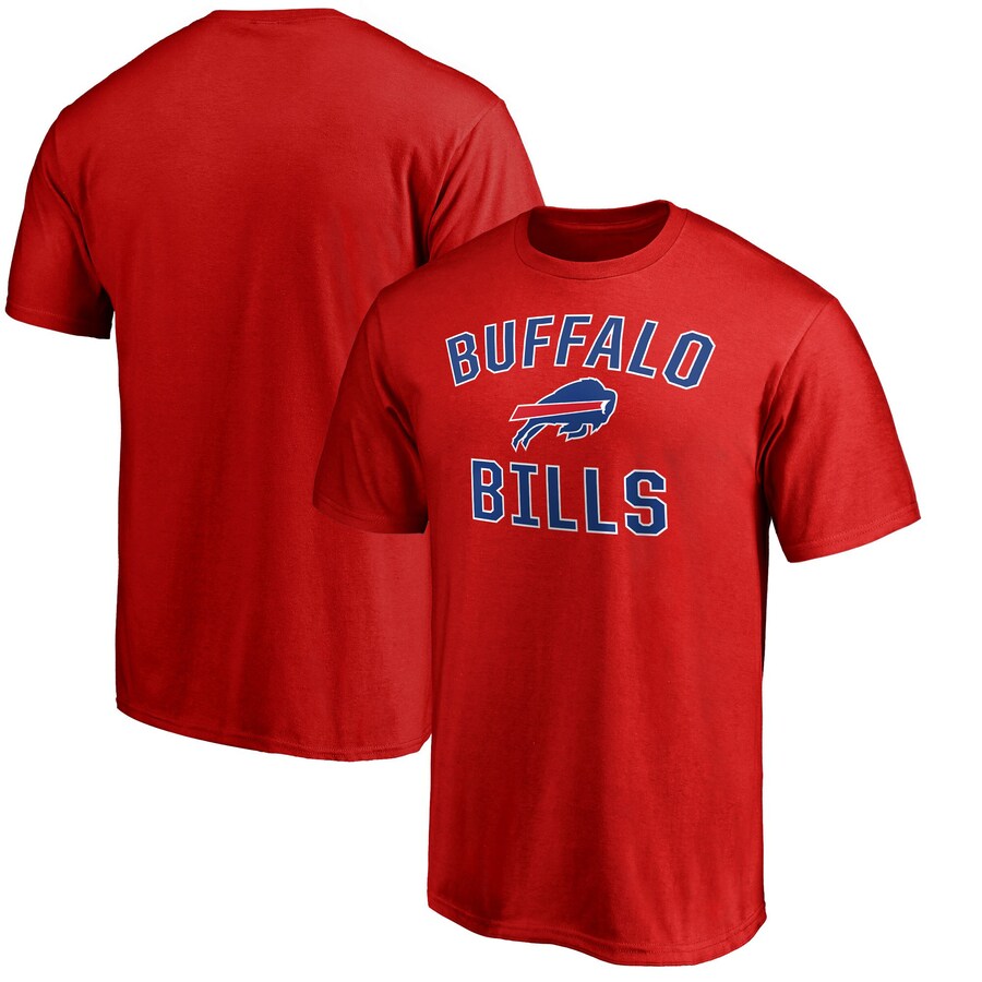 Men's Buffalo Bills Red Victory Arch T-Shirt - ujerseystore
