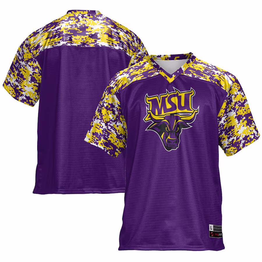 Minnesota State Mavericks GameDay Greats Football Jersey - Purple - ujerseystore