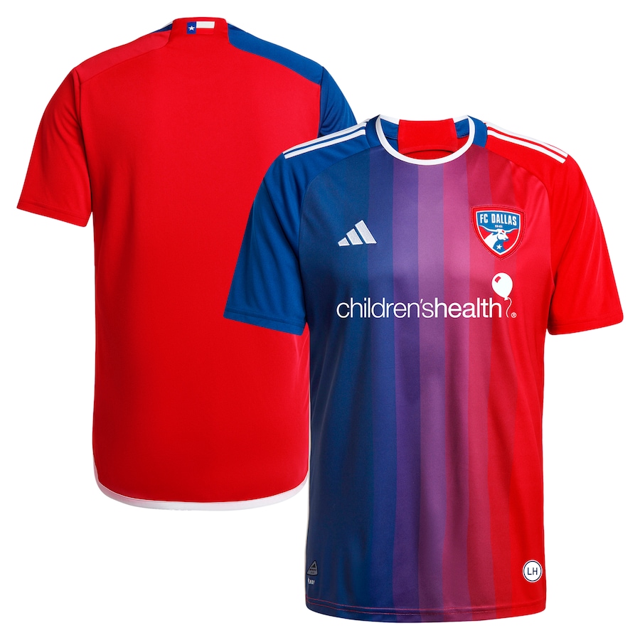 Men's FC Dallas  adidas Navy 2024 After Burner Replica Jersey - ujerseystore