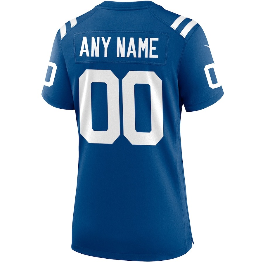 Women's Nike Indianapolis Colts Royal Custom Game Jersey - ujerseystore