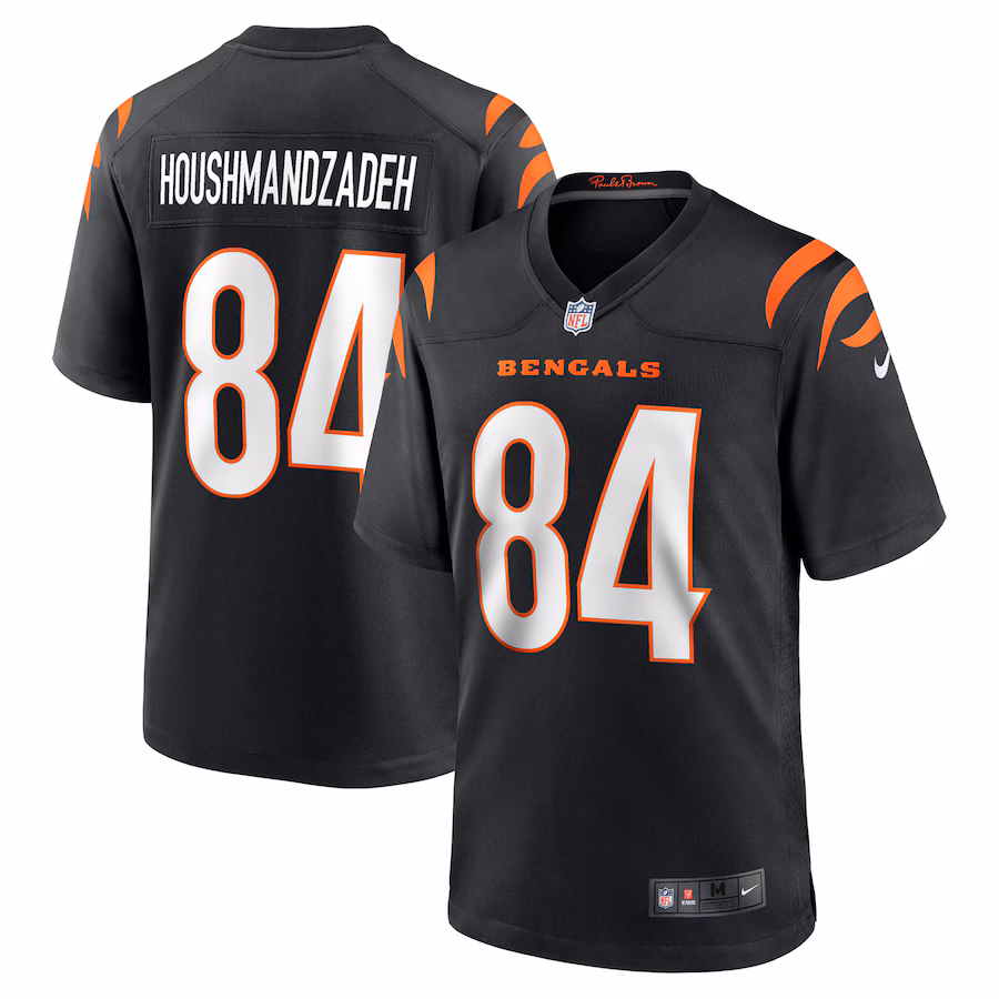 Men's Cincinnati Bengals T. J. Houshmandzadeh Nike Black Team Retired Player Game Jersey - ujerseystore