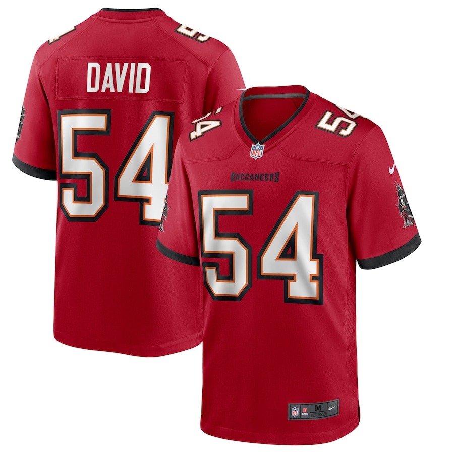 Men's Tampa Bay Buccaneers Lavonte David Nike Red Game Jersey - ujerseystore