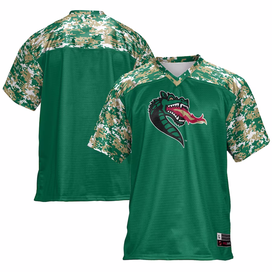 UAB Blazers GameDay Greats Football Jersey - Green - ujerseystore