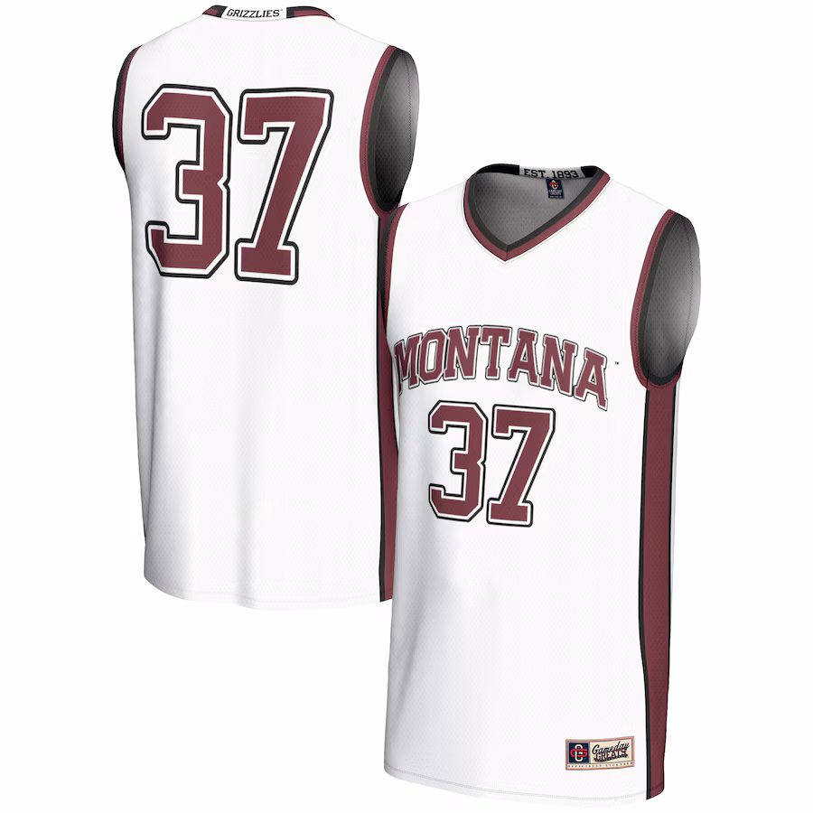Unisex GameDay Greats #37 White Montana Grizzlies Lightweight Basketball Jersey - ujerseystore