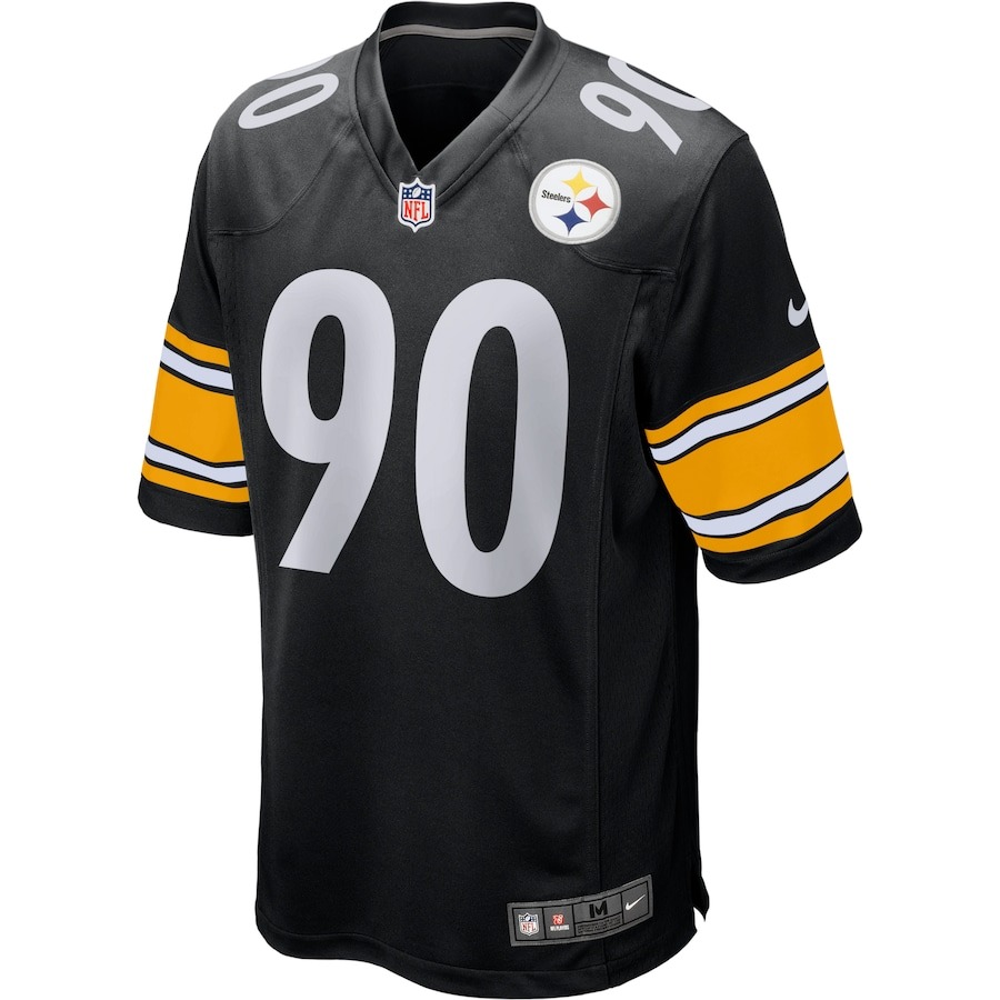 Youth Pittsburgh Steelers T.J. Watt Nike Black Game Jersey - ujerseystore