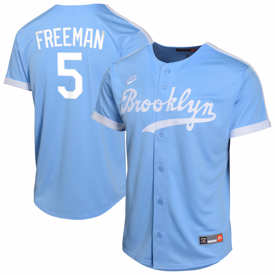Men's Los Angeles Dodgers Freddie Freeman Nike Royal Limited Cooperstown Collection Alternate Jersey - ujerseystore