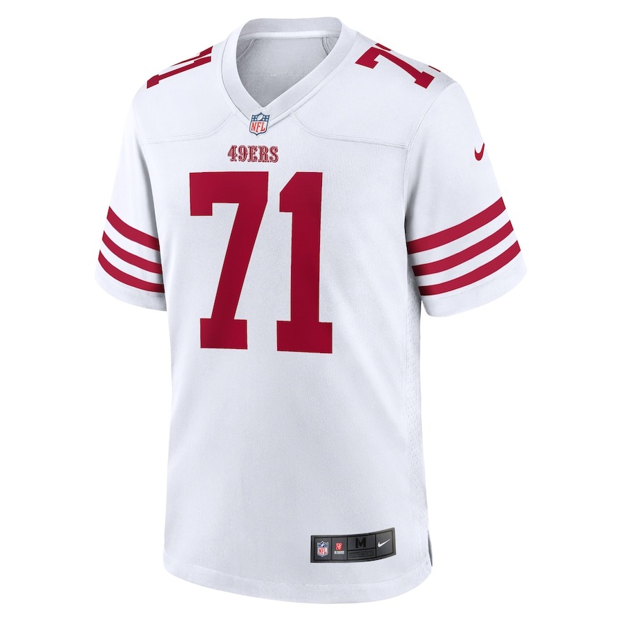 Men's San Francisco 49ers Trent Williams Nike White Player Game Jersey - ujerseystore