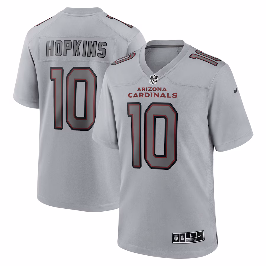 Men's Arizona Cardinals DeAndre Hopkins Nike Gray Atmosphere Fashion Game Jersey - ujerseystore
