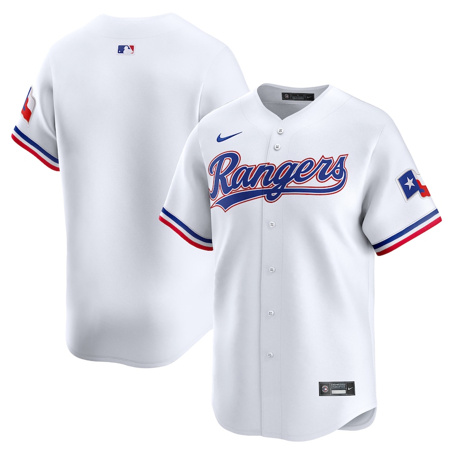 Men's Texas Rangers Nike White Home Limited Jersey - ujerseystore
