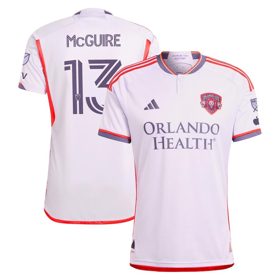 Men's Orlando City SC Duncan McGuire adidas Purple 2024 Legacy Kit Authentic Player Jersey - ujerseystore