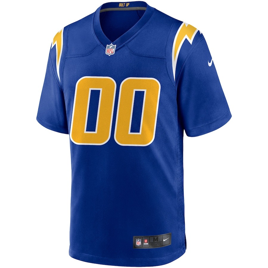 Men's Los Angeles Chargers Nike Royal Alternate Custom Game Jersey - ujerseystore