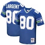 Men's Seattle Seahawks 1985 Steve Largent Mitchell & Ness Royal Authentic Throwback Retired Player Jersey - ujerseystore