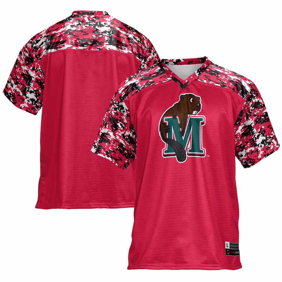 Minot State Beavers GameDay Greats Football Jersey - Red - ujerseystore