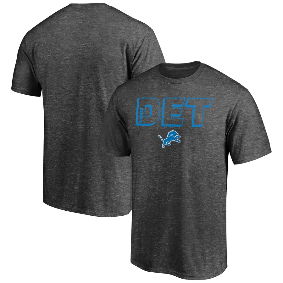 Men's Detroit Lions Charcoal Must Win T-Shirt - ujerseystore