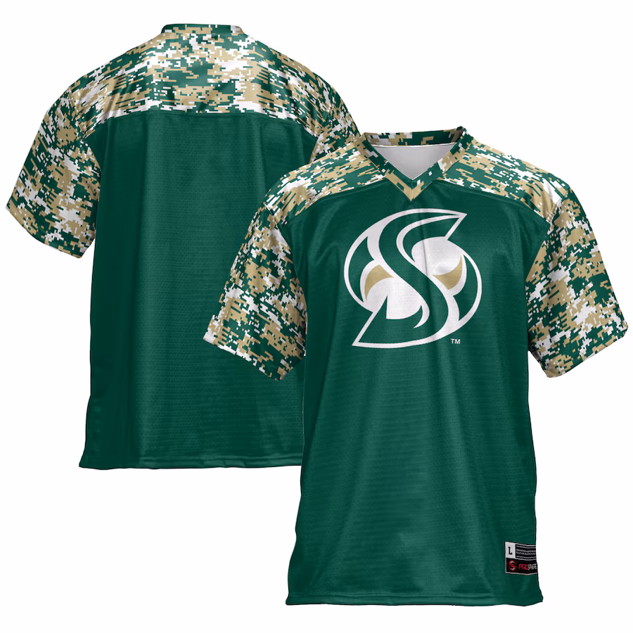 Men's GameDay Greats Green Sacramento State Hornets Football Jersey - ujerseystore