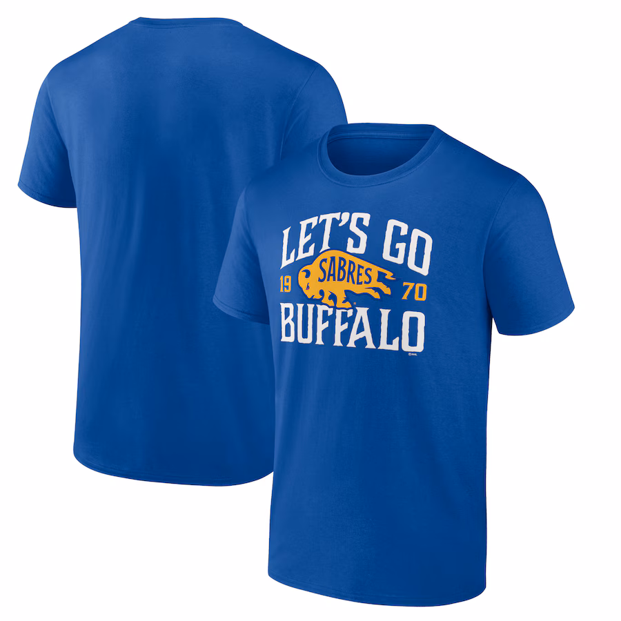 Men's Buffalo Sabres Royal Proclamation T-Shirt - ujerseystore