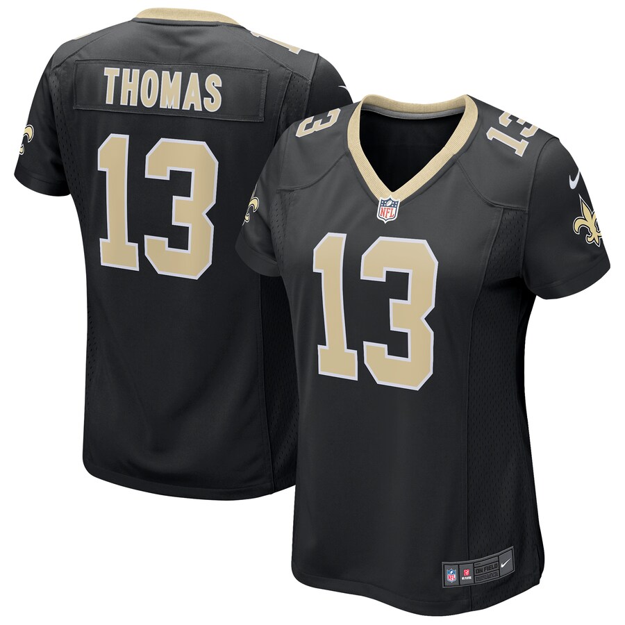 Women's Nike Michael Thomas Black New Orleans Saints Game Jersey - ujerseystore