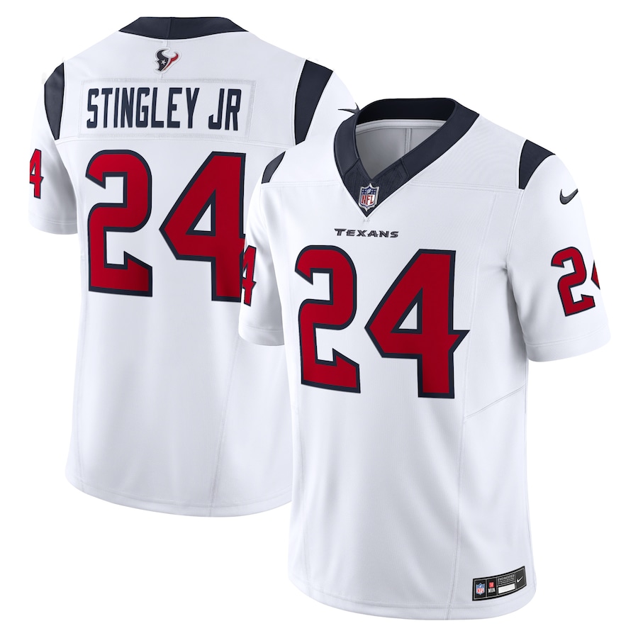 Men's Houston Texans Derek Stingley Jr. Nike White Vapor F.U.S.E. Limited Jersey - ujerseystore
