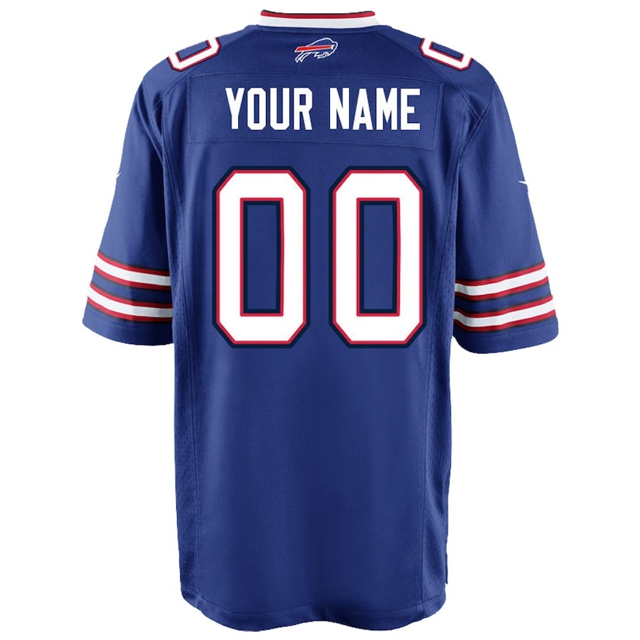 Youth Buffalo Bills Nike Royal Custom Game Jersey - ujerseystore