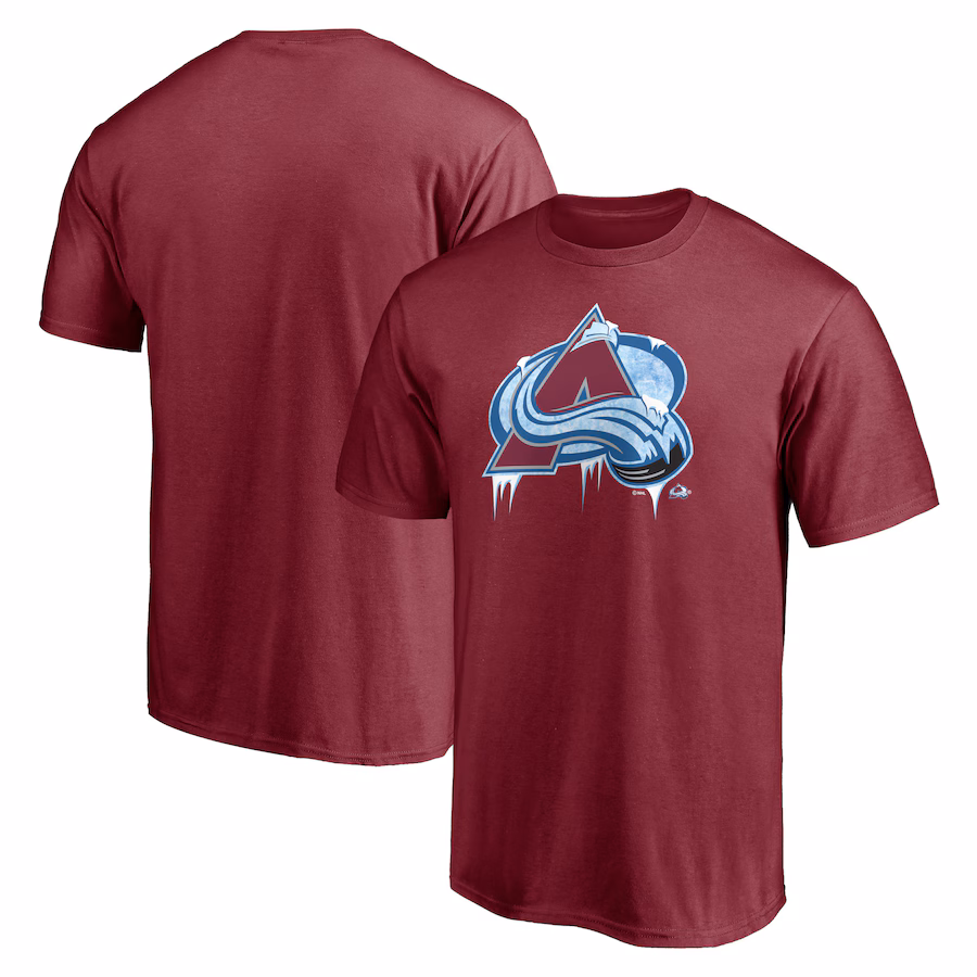 Men's Colorado Avalanche Burgundy Core Hometown T-Shirt - ujerseystore