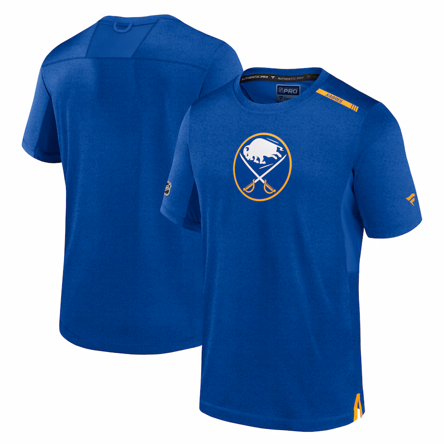 Men's Buffalo Sabres Fanatics Royal Authentic Pro Performance T-Shirt - ujerseystore