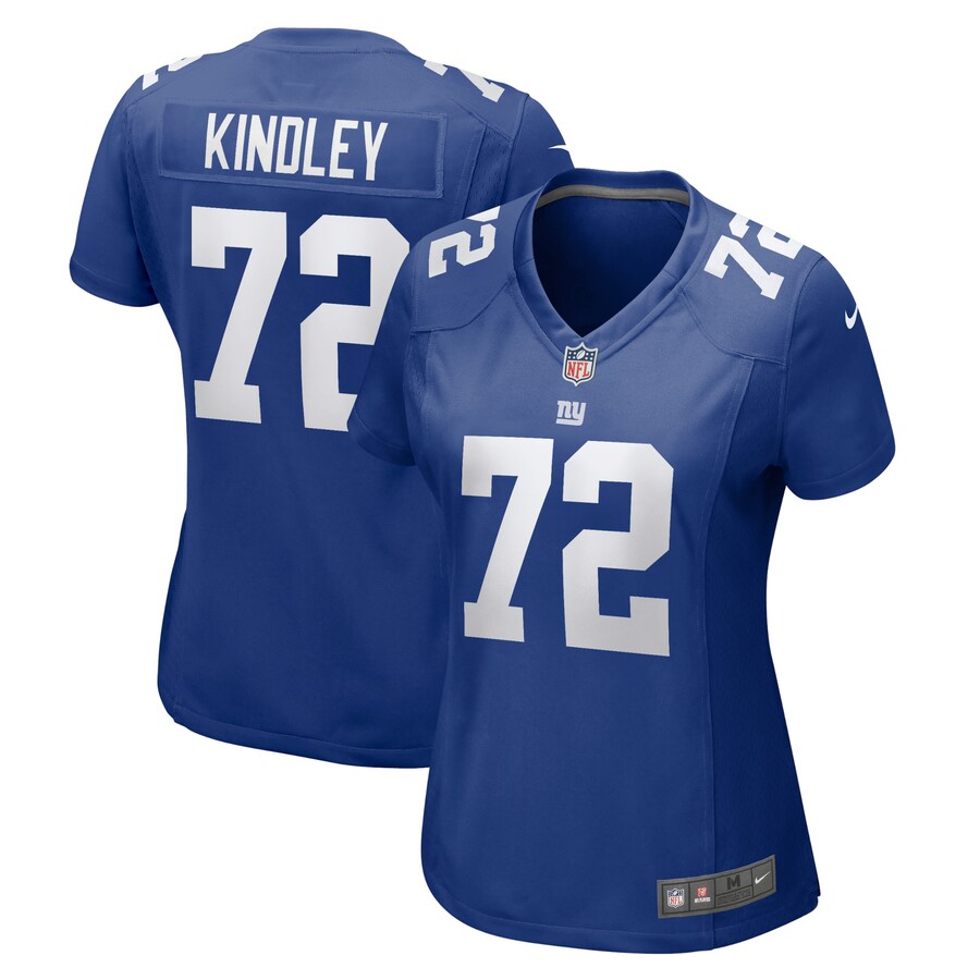Women's New York Giants Solomon Kindley Nike Royal Home Game Player Jersey - ujerseystore