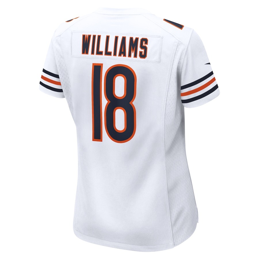 Women's Chicago Bears Caleb Williams Nike White 2024 NFL Draft Game Player Jersey - ujerseystore