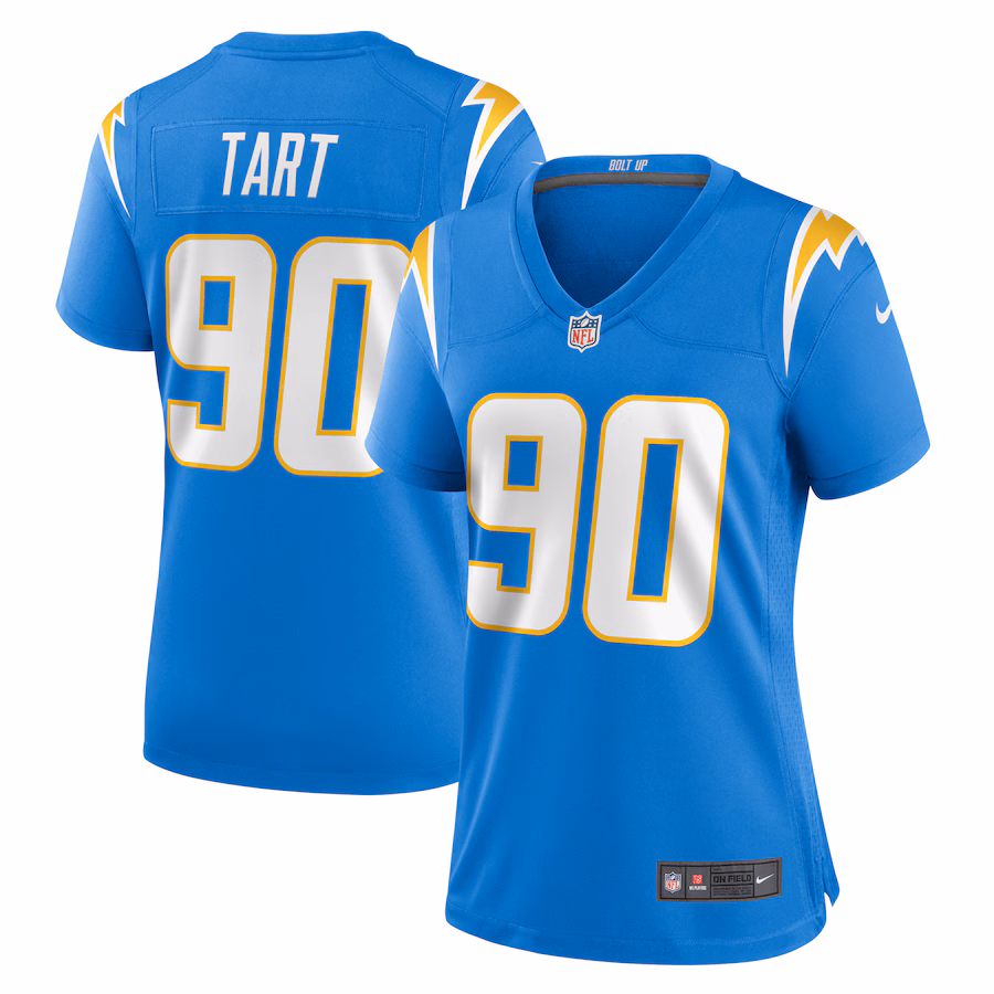 Women's Los Angeles Chargers Teair Tart Nike Powder Blue Game Jersey - ujerseystore