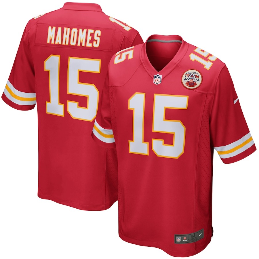 Youth Kansas City Chiefs Patrick Mahomes Nike Red Game Jersey - ujerseystore