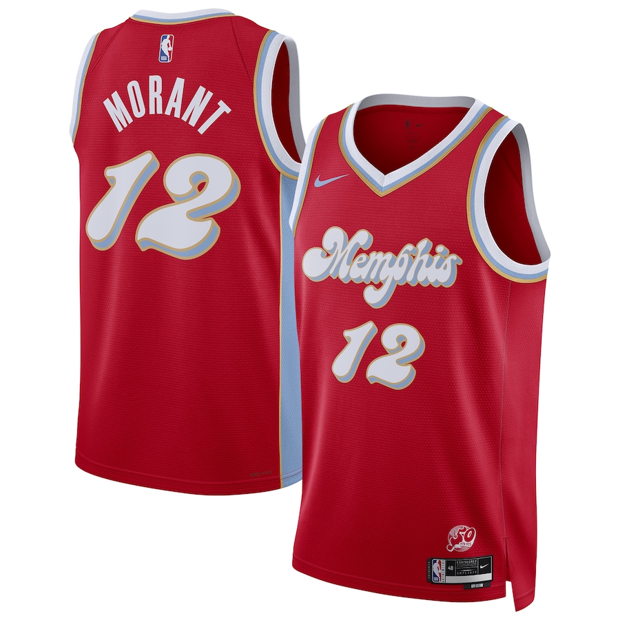 Unisex Memphis Grizzlies Ja Morant Nike Red 2024/25 Swingman Player Jersey - City Edition - ujerseystore