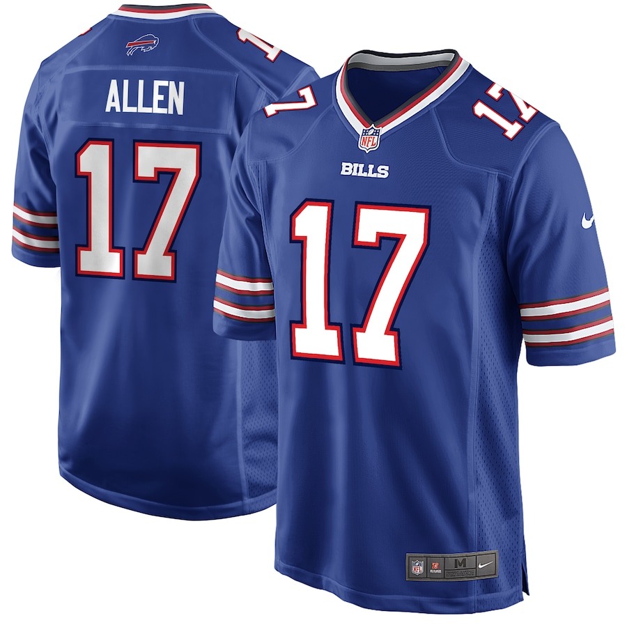Youth Buffalo Bills Josh Allen Nike Royal Game Jersey - ujerseystore