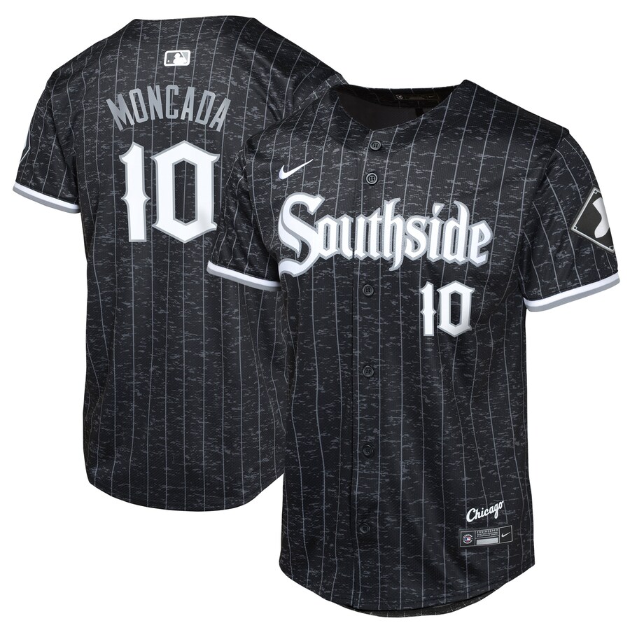 Youth Chicago White Sox Yoan Moncada Nike Black City Connect Limited Player Jersey - ujerseystore