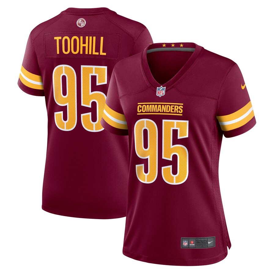 Women's Washington Commanders Casey Toohill Nike  Burgundy  Game Jersey - ujerseystore
